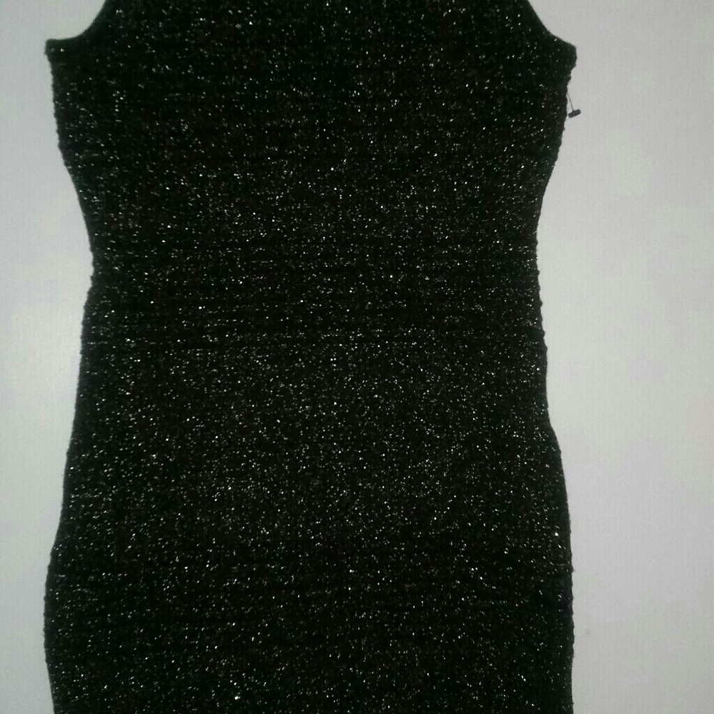 Ladies Sparkle Bodycon Mini Dress